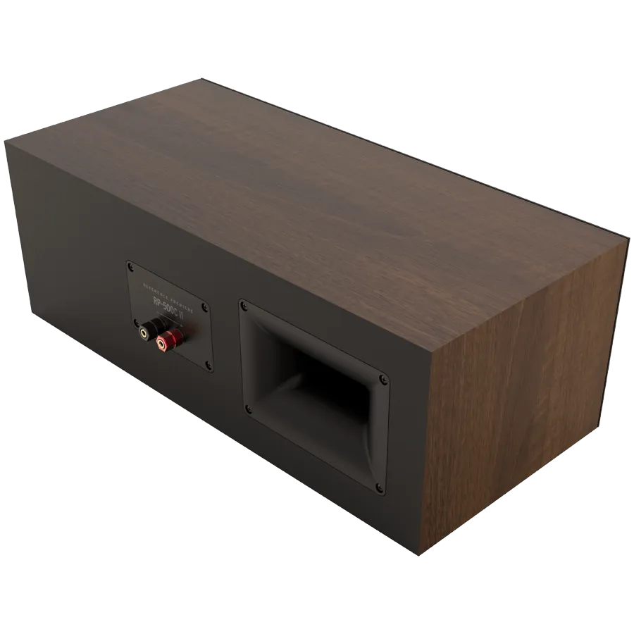 Klipsch Reference Premiere RP-500C II Center Channel Speaker, Walnut, Single — фото 2