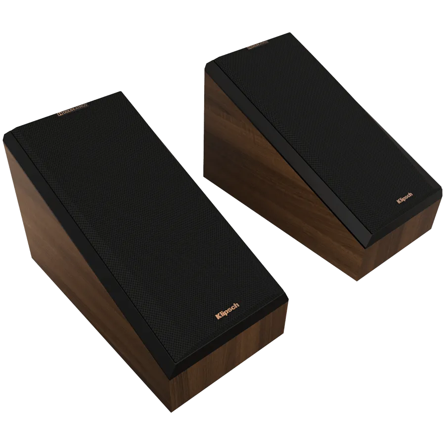Klipsch Reference Premiere RP-500SA II Dolby Atmos Surround Sound Speakers, Walnut, Pair — фото 2