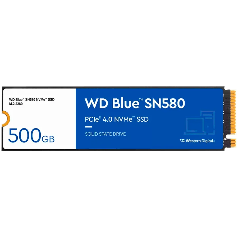SSD SANDISK Blue (M.2, 500GB, PCIe Gen4 NVMe 1.4b)
