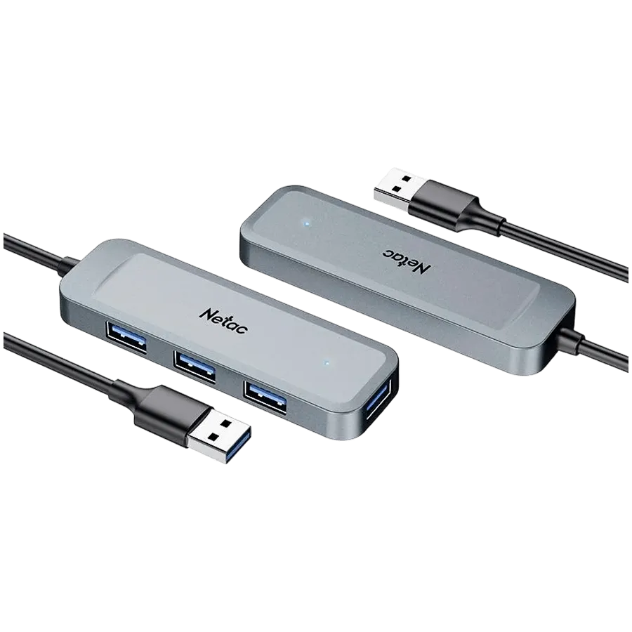 Netac USB Hub WF11, USB-A to USB3.0x4 — фото 3