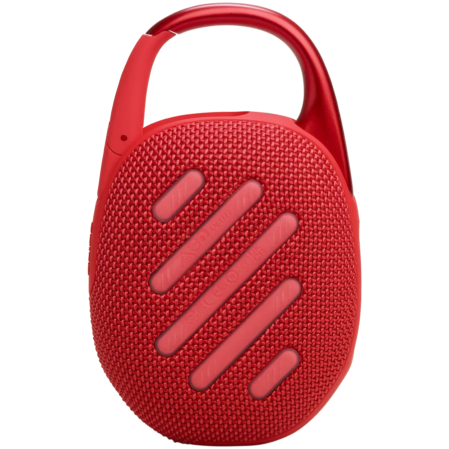 CLIP5 PORTABLE BLUETOOTH SPEAKER_RED — фото 3