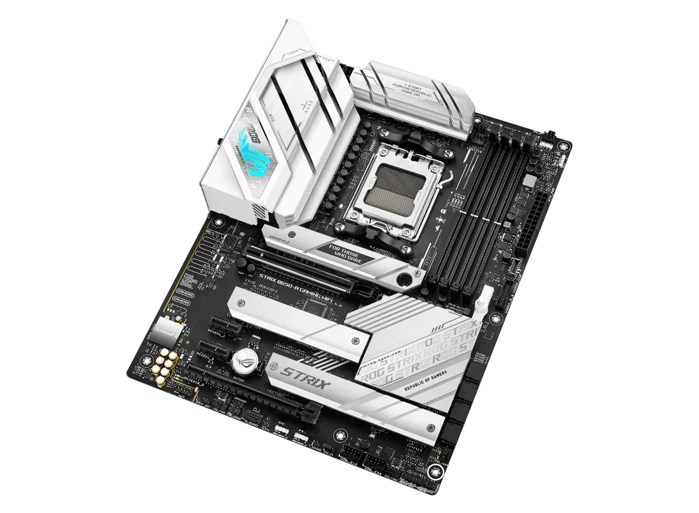 Материнская плата ASUS ROG STRIX B650-A GAMING WIFI AM5 4xDDR5 4xSATA3 Raid 3xM.2 HDMI DP ATX — фото 6