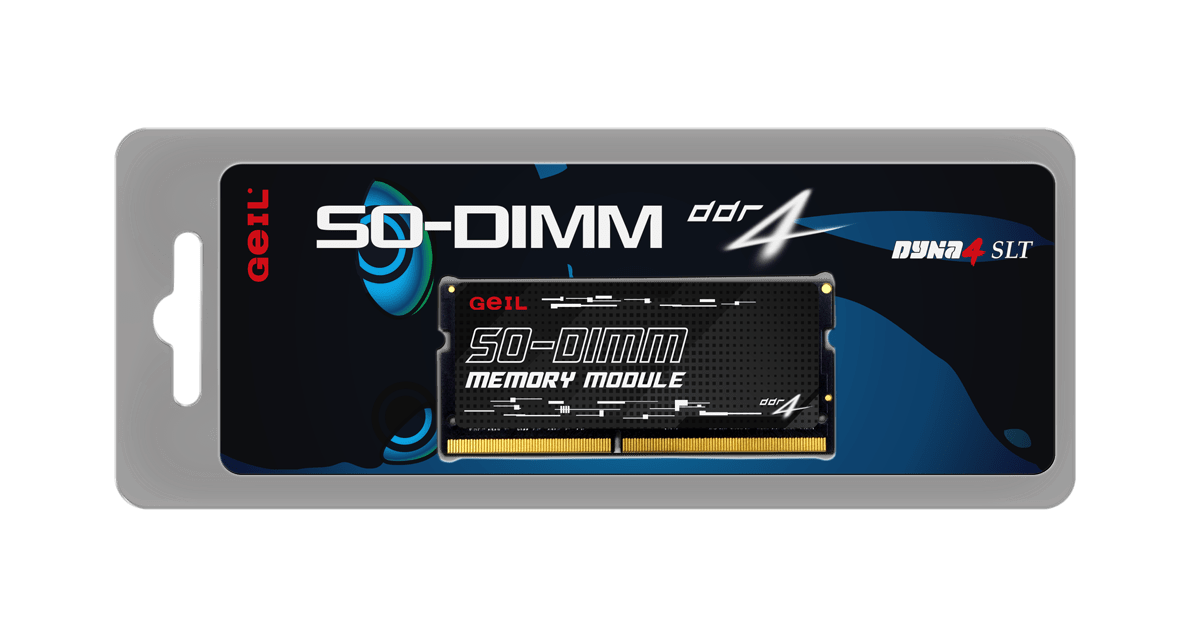 Оперативная память для ноутбука  8GB DDR4 3200MHz GEIL PC4-25600 SO-DIMM 22-22-22-52 GS48GB3200C22SC