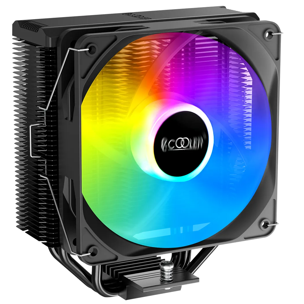 Вентилятор для процессора PCCooler PALADIN EX300S RGB TDP 180W 115X/1200/1700/1851/AM4/AM5 Черный