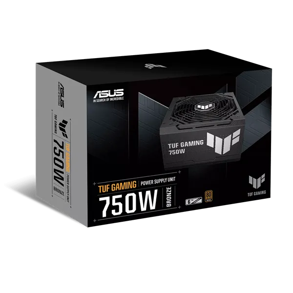 Блок питания ASUS  750W, TUF Gaming 750W Bronze, Non Modular, 80+ BRONZE, КПД 89%, TUF-GAMING-750B — фото 2
