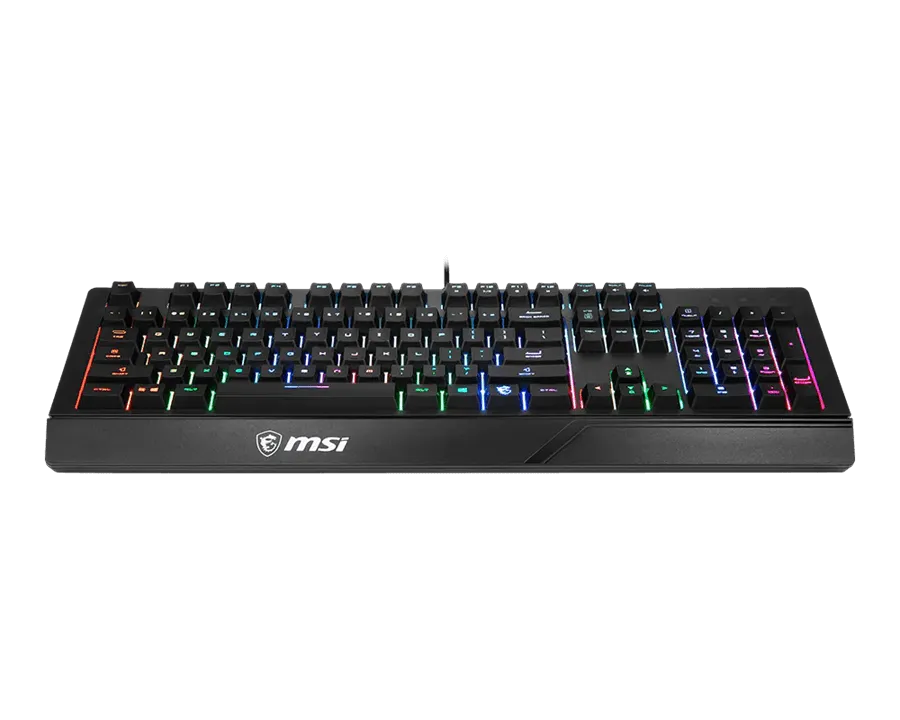 Игровая Клавиатура MSI Vigor GK20 RU, 108 клавиш, RGB SHOW,  кабель 1,8м, USB2.0 — фото 4