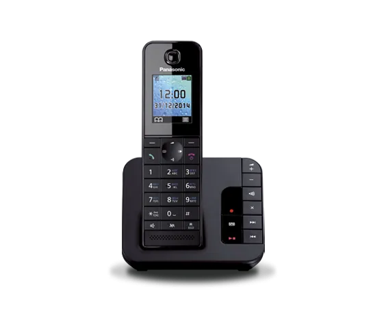 Радиотелефон PANASONIC KX-TGH220 (RUB) Черный