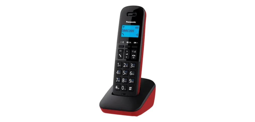 Радиотелефон PANASONIC KX-TGB610 (RUR) Красный