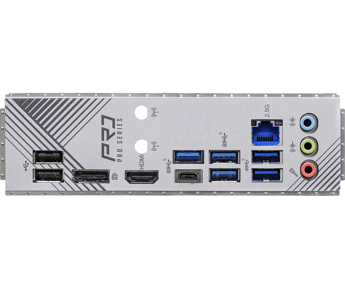 Материнская плата ASRock B760 PRO RS/D4 LGA1700 4xDDR4 4xSATA RAID 2xM.2 HDMI DP ATX — фото 6