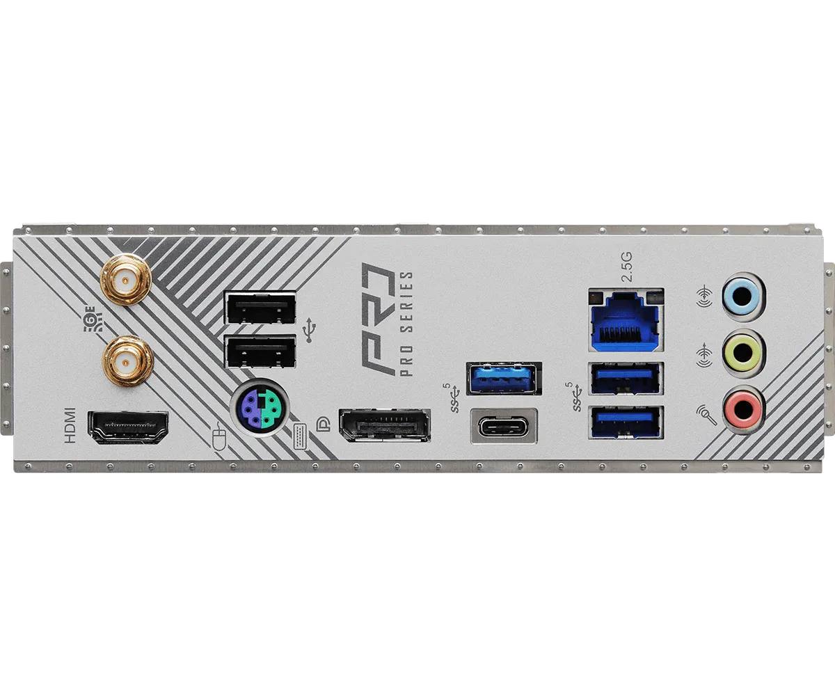 Материнская плата ASRock B760M PRO RS/D4 WIFI LGA1700 4xDDR4 4xSATA RAID 2xM.2 HDMI DP mATX — фото 5