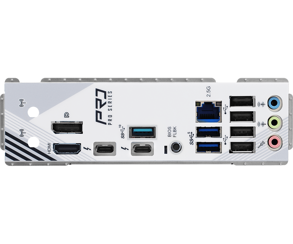 Материнская плата ASRock Z890 PRO RS LGA1851 4xDDR5 4xSATA 4xM.2 HDMI DP Type-C ATX