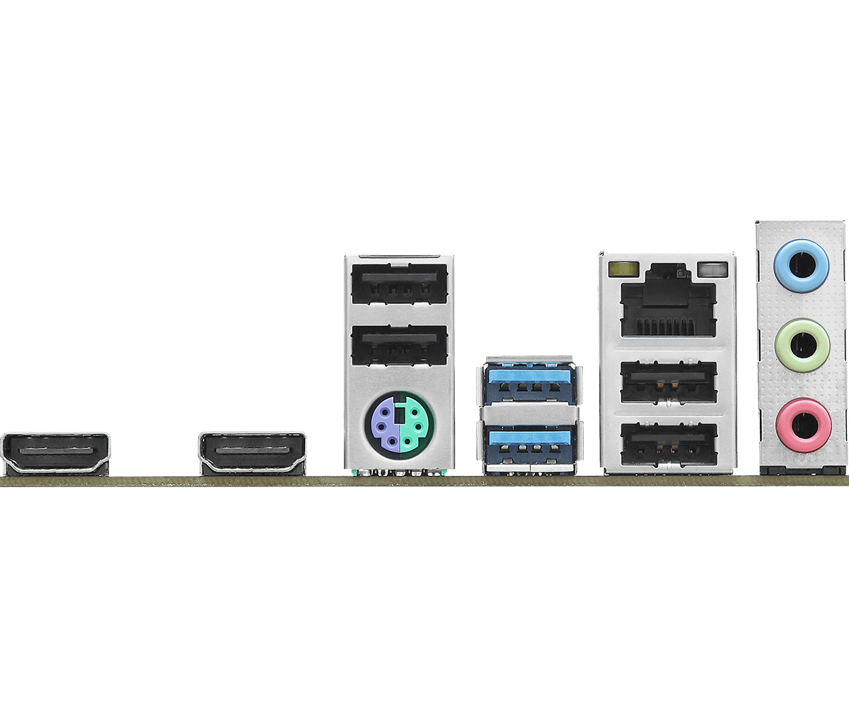 Материнская плата ASRock H610M-H2/M.2 LGA1700 2xDDR4 4xSATA 1xUM.2 2xHDMI mATX