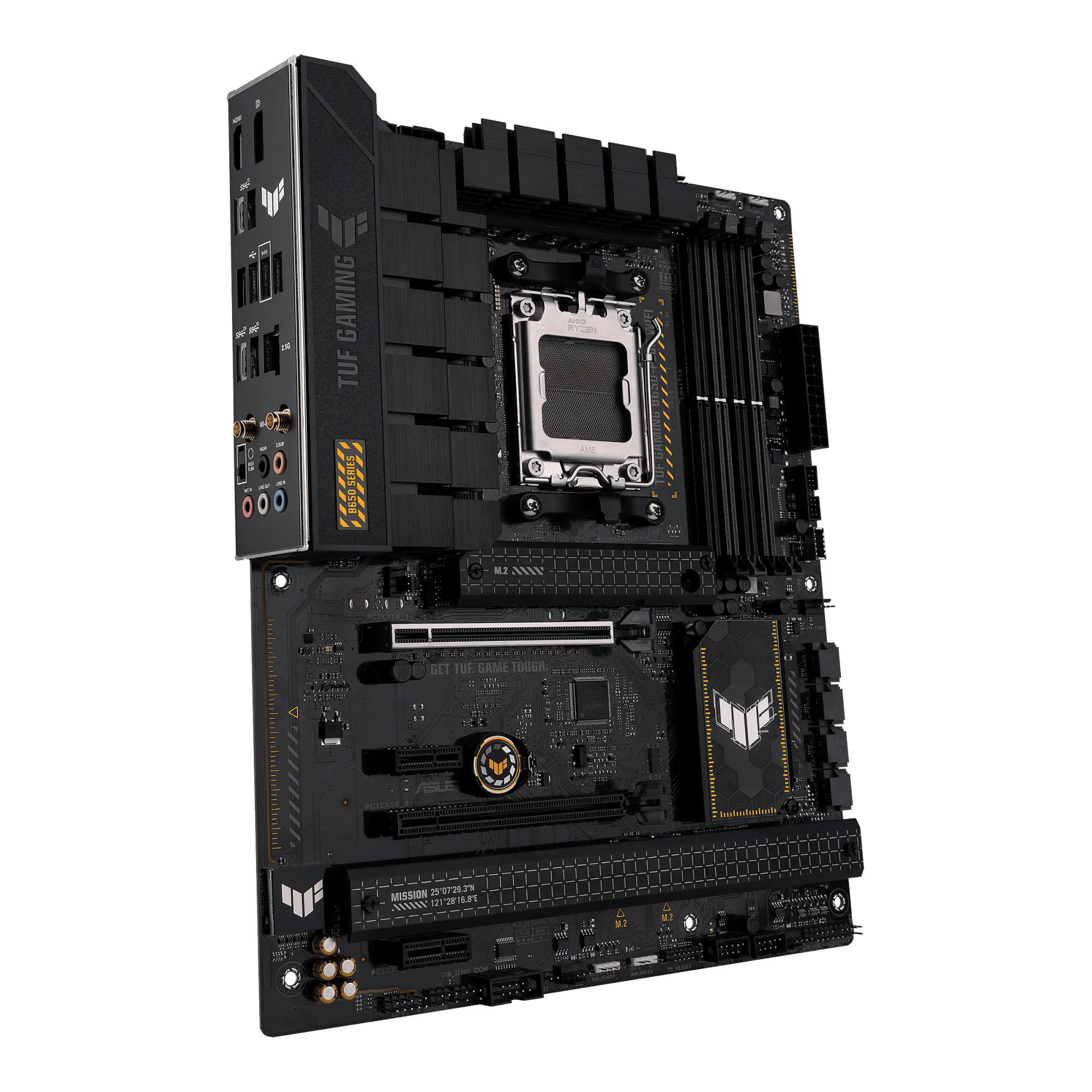 Материнская плата ASUS TUF GAMING B650-PLUS WIFI AM5 4xDDR5 4xSATA3 RAID 3xM.2 DP HDMI ATX — фото 8