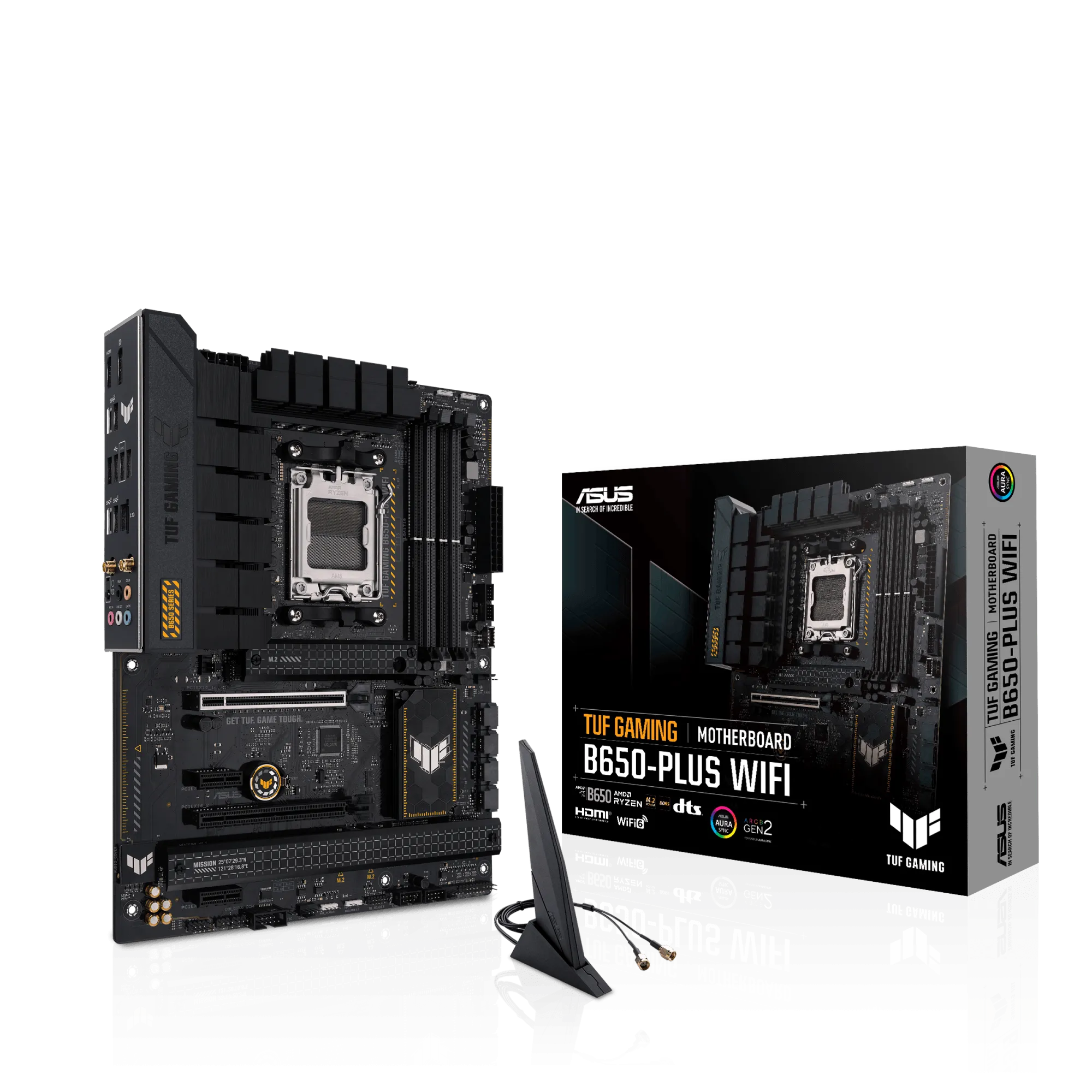 Материнская плата ASUS TUF GAMING B650-PLUS WIFI AM5 4xDDR5 4xSATA3 RAID 3xM.2 DP HDMI ATX — фото 9