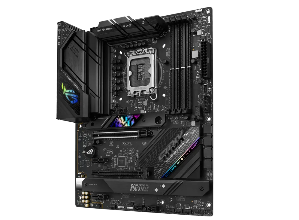 Материнская плата ASUS ROG STRIX B760-F GAMING WIFI LGA1700 4xDDR5 4xSATA3 3xM.2 RAID HDMI DP ATX — фото 3