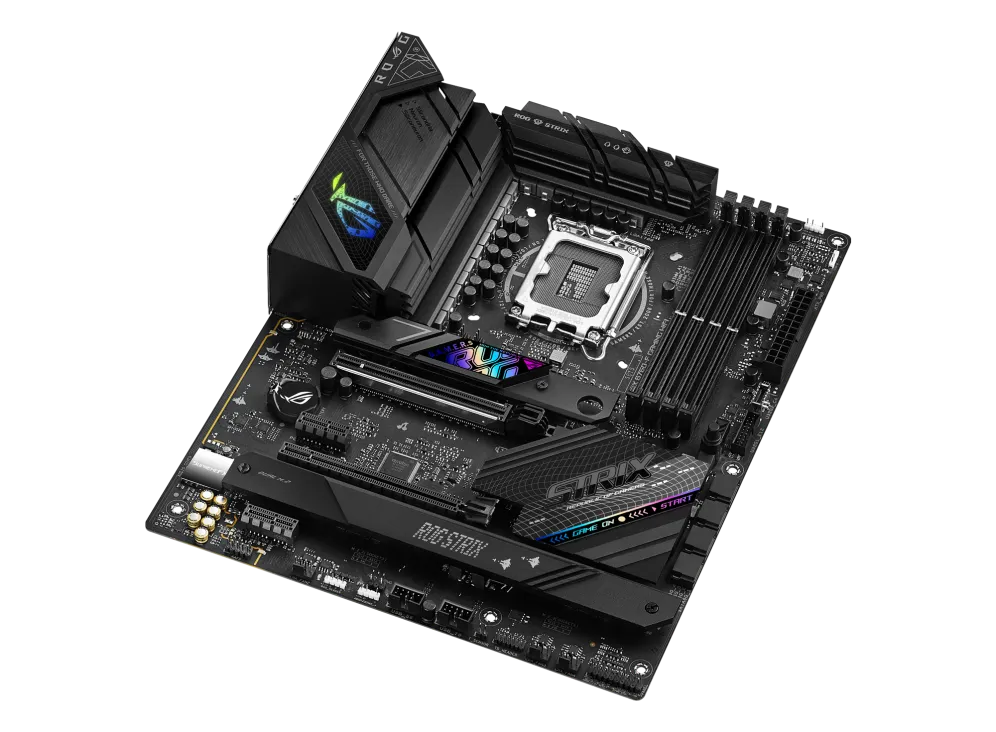 Материнская плата ASUS ROG STRIX B760-F GAMING WIFI LGA1700 4xDDR5 4xSATA3 3xM.2 RAID HDMI DP ATX — фото 4