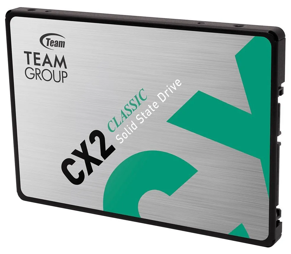Твердотельный накопитель  256GB SSD TeamGroup CX2  2.5” SATA3 R520Mb/s, W430MB/s T253X6256G0C101 — фото 2