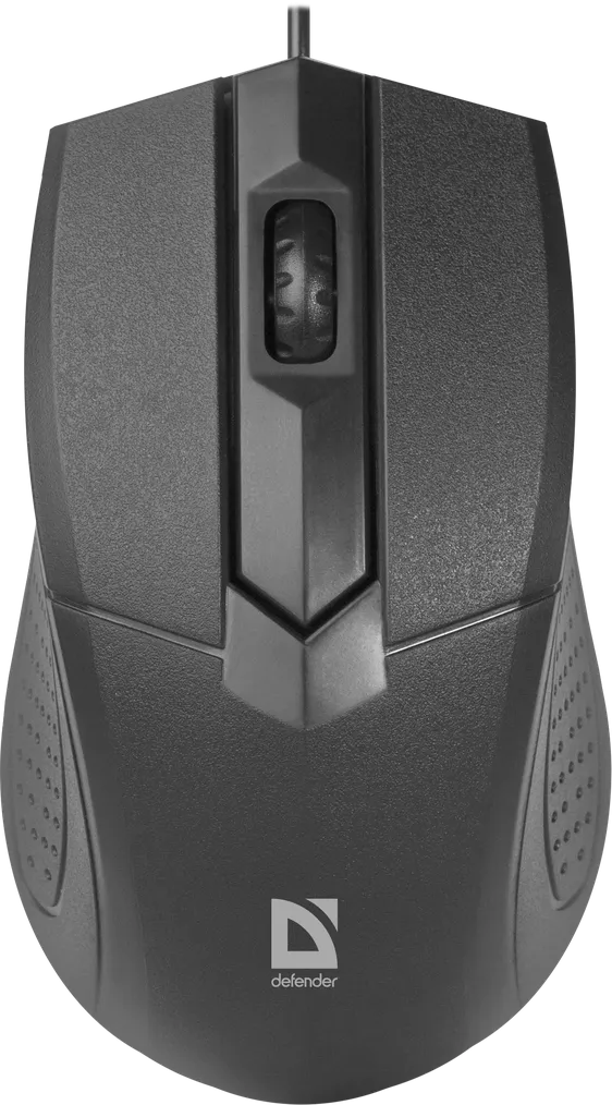 Мышь проводная Defender Classic MB-270 (Черный), USB 2кн, 1кл-кн, коробочка, НОВИНКА! — фото 1