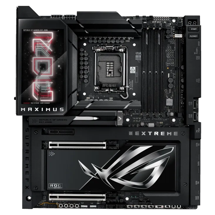 Материнская плата ASUS ROG MAXIMUS Z890 EXTREME, LGA1851 4xDDR5 4xSATA3 4xM.2 HDMI USB-C ATX