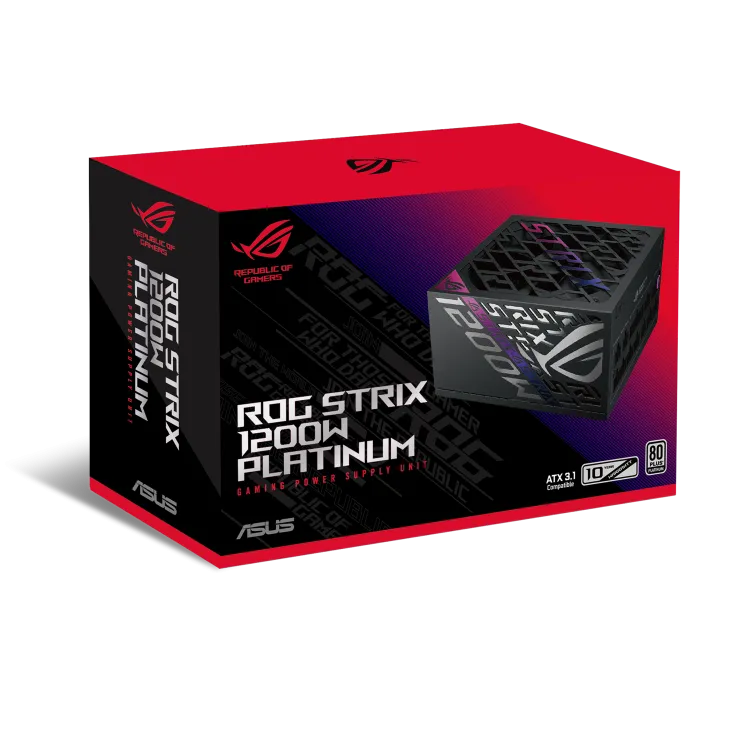 Блок питания ASUS ROG Strix 1200W Platinum 1200W 80 PLUS Platinum ROG-STRIX-1200P-GAMING