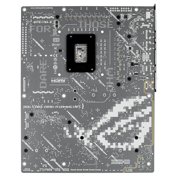 Материнская плата ASUS ROG STRIX Z890-A GAMING WIFI, LGA1851 Z890 4xDDR5 4xSATA3 5xM.2 HDMI DP ATX — фото 9