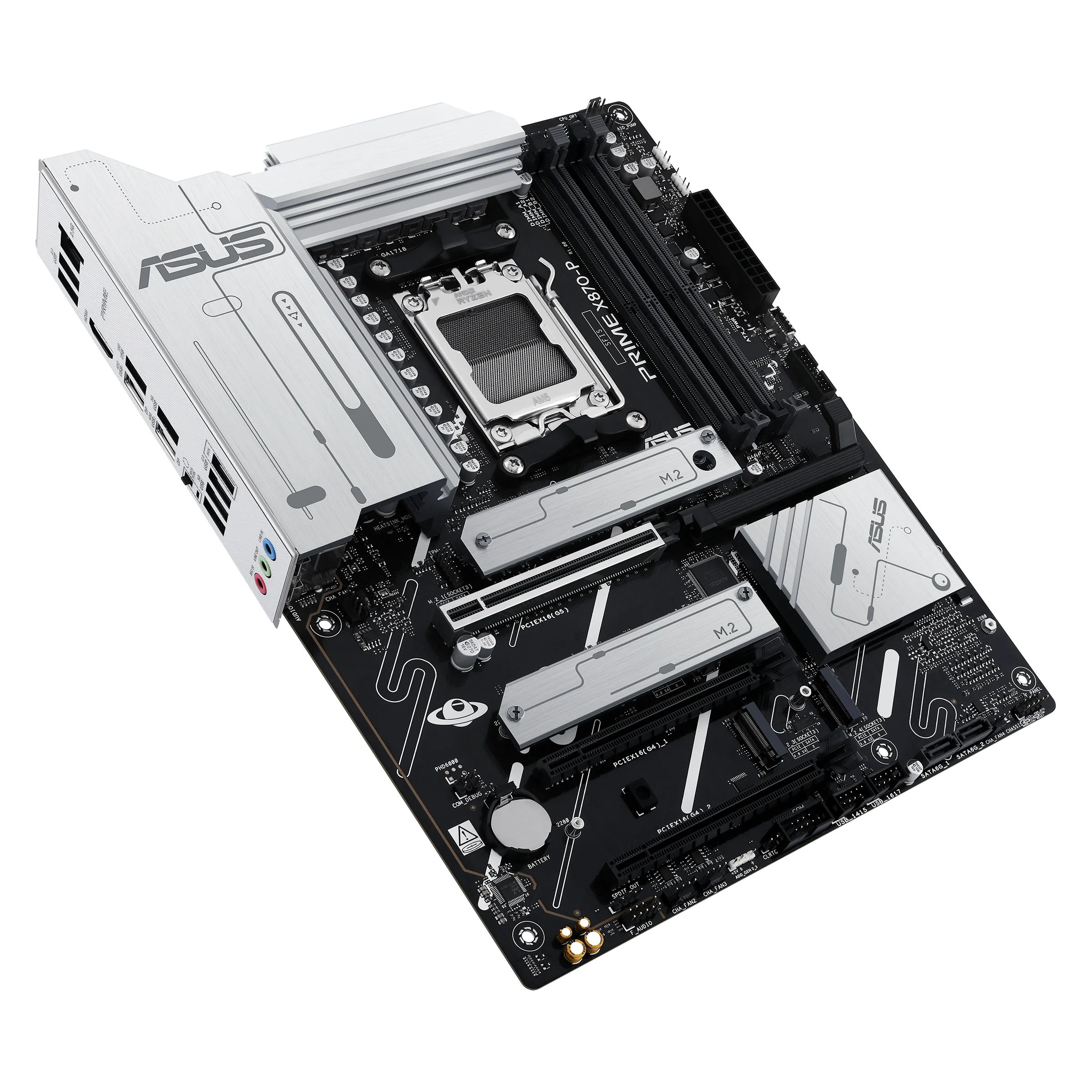 Материнская плата ASUS PRIME X870-P AM5 4xDDR5 2xSATA3 4xM.2 HDMI USB-C ATX — фото 6