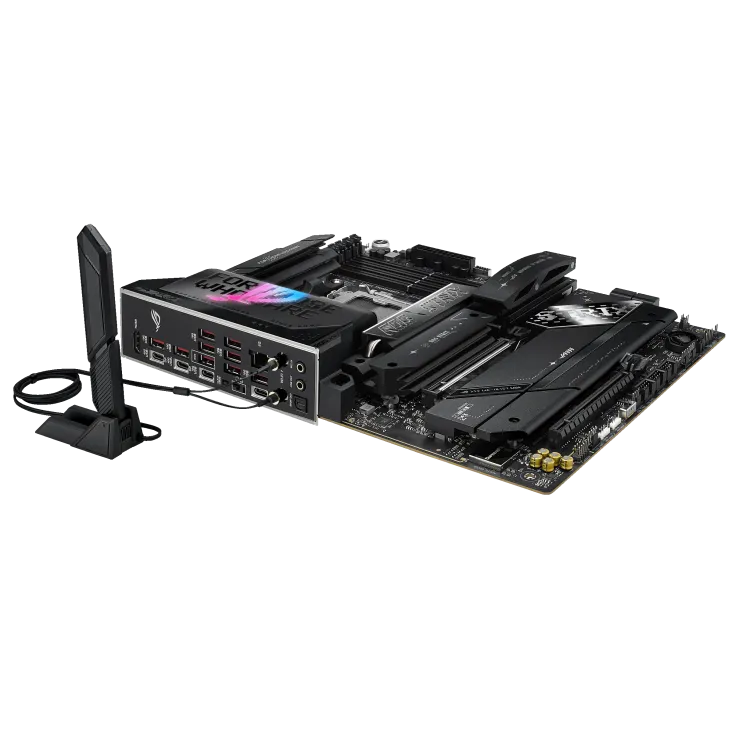 Материнская плата ASUS ROG STRIX X870E-E GAMING WIFI AM5 4xDDR5 4xSATA 5xM.2 HDMI HDMI USB-C ATX — фото 8