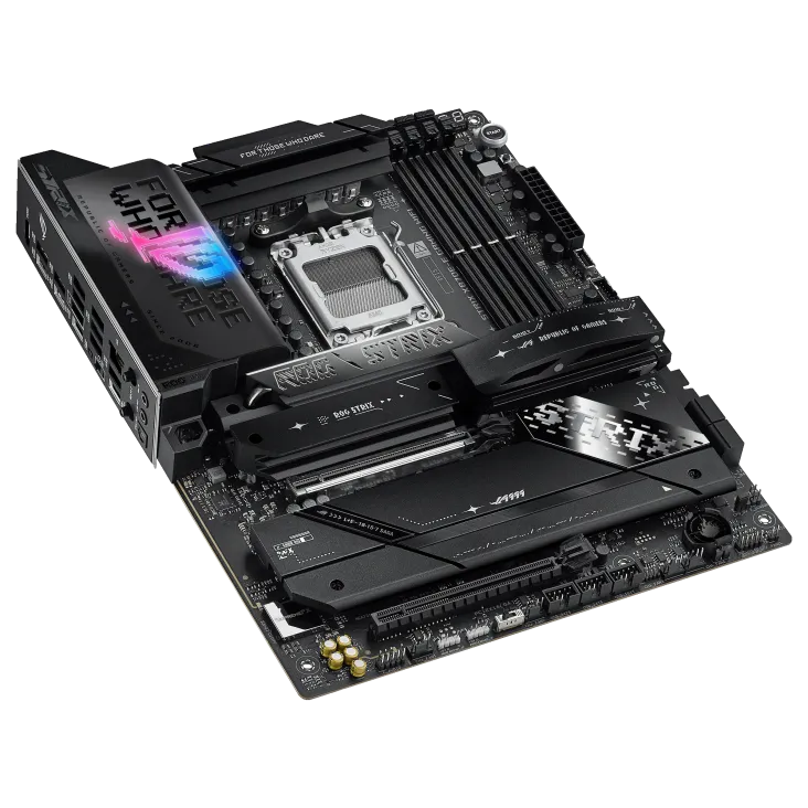 Материнская плата ASUS ROG STRIX X870E-E GAMING WIFI AM5 4xDDR5 4xSATA 5xM.2 HDMI HDMI USB-C ATX — фото 10