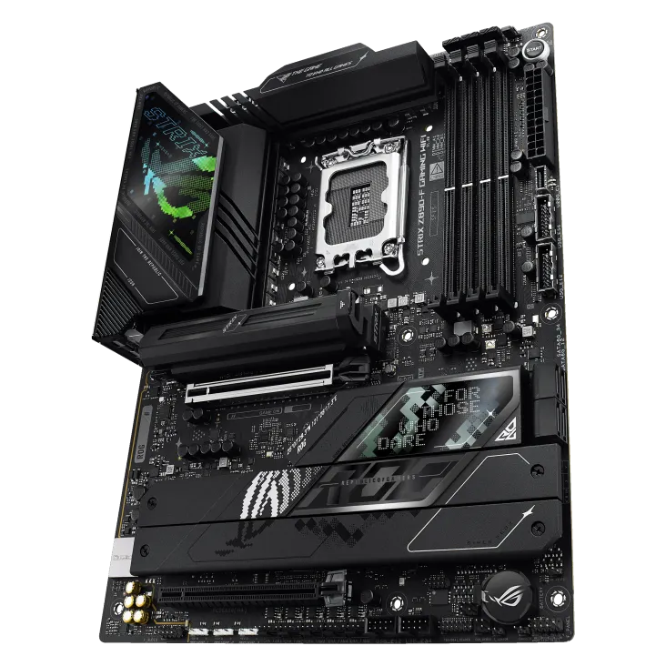 Материнская плата ASUS ROG STRIX Z890-F GAMING WIFI, LGA1851 Z890 4xDDR5 4xSATA3 5xM.2 HDMI DP ATX — фото 3