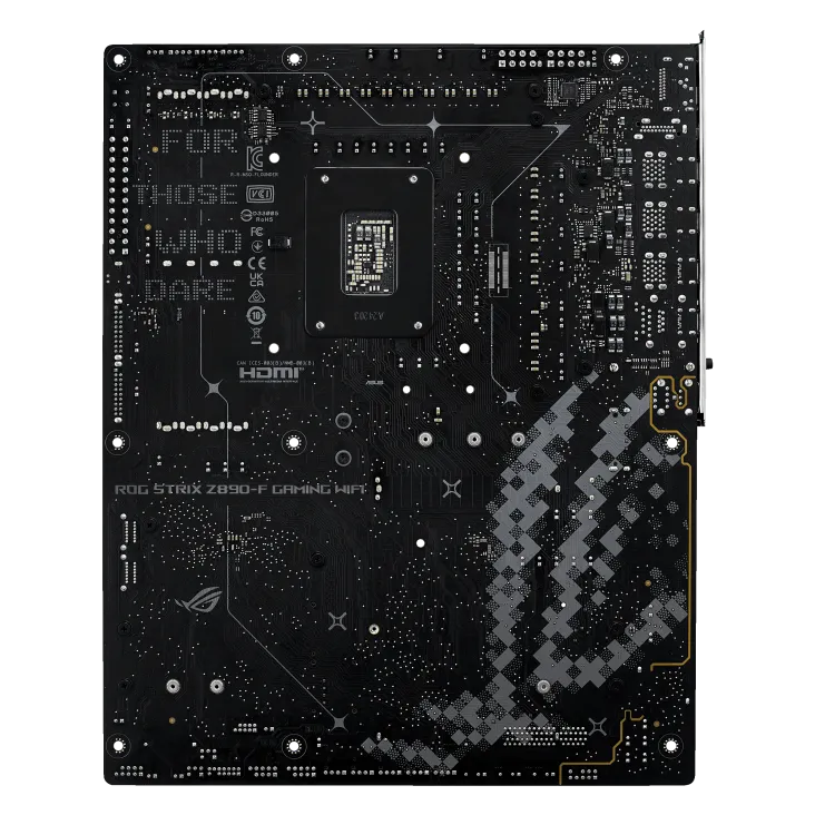 Материнская плата ASUS ROG STRIX Z890-F GAMING WIFI, LGA1851 Z890 4xDDR5 4xSATA3 5xM.2 HDMI DP ATX — фото 5