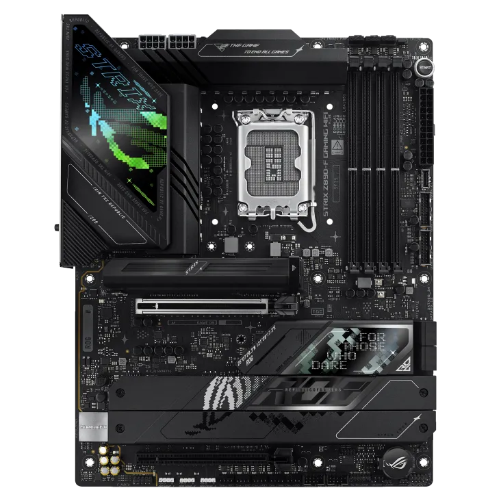 Материнская плата ASUS ROG STRIX Z890-F GAMING WIFI, LGA1851 Z890 4xDDR5 4xSATA3 5xM.2 HDMI DP ATX
