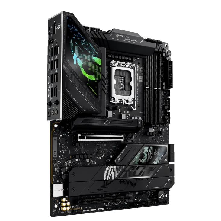 Материнская плата ASUS ROG STRIX Z890-F GAMING WIFI, LGA1851 Z890 4xDDR5 4xSATA3 5xM.2 HDMI DP ATX — фото 2