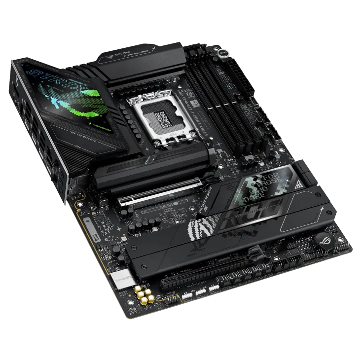 Материнская плата ASUS ROG STRIX Z890-F GAMING WIFI, LGA1851 Z890 4xDDR5 4xSATA3 5xM.2 HDMI DP ATX — фото 11