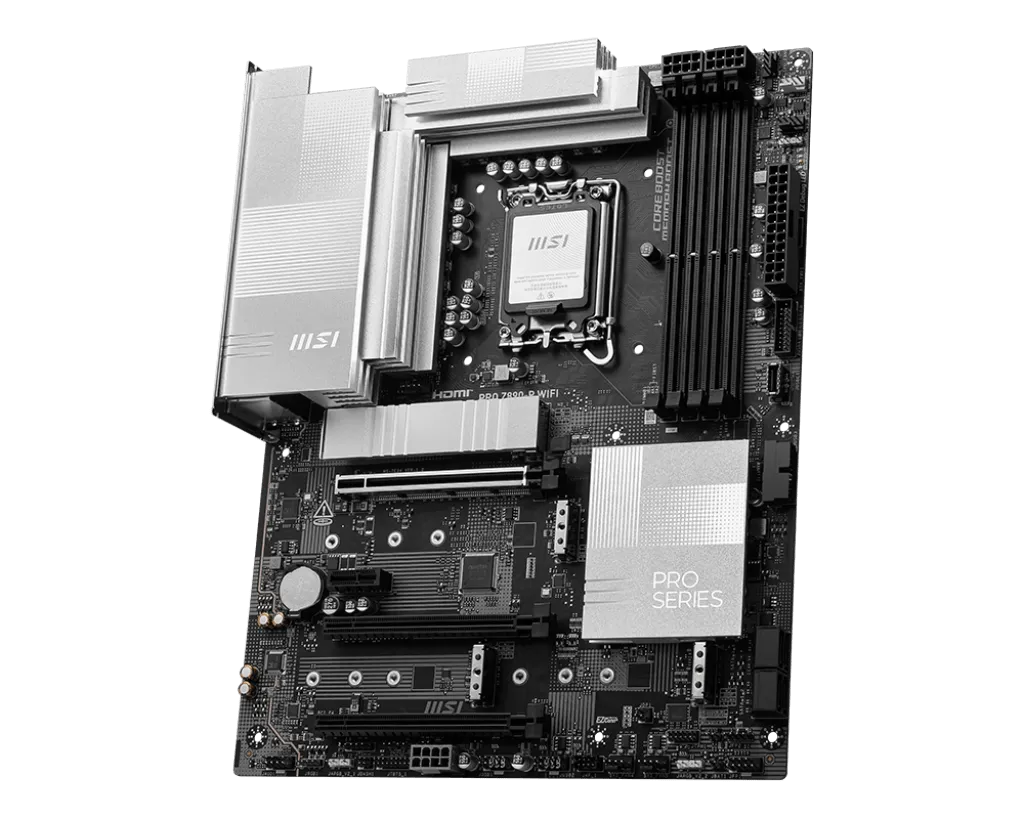 Материнская плата MSI PRO Z890-P WIFI LGA1851 4xDDR5 4xSATA3 RAID 4M.2 HDMI DP ATX — фото 3