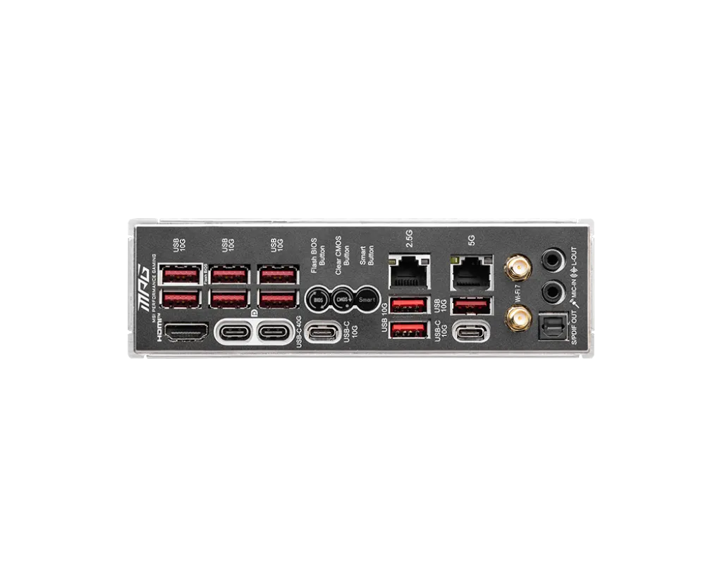 Материнская плата MSI MPG X870E CARBON WIFI AM5 X870E 4xDDR5 4xSATA3 RAID 4xM.2 HDMI DP ATX