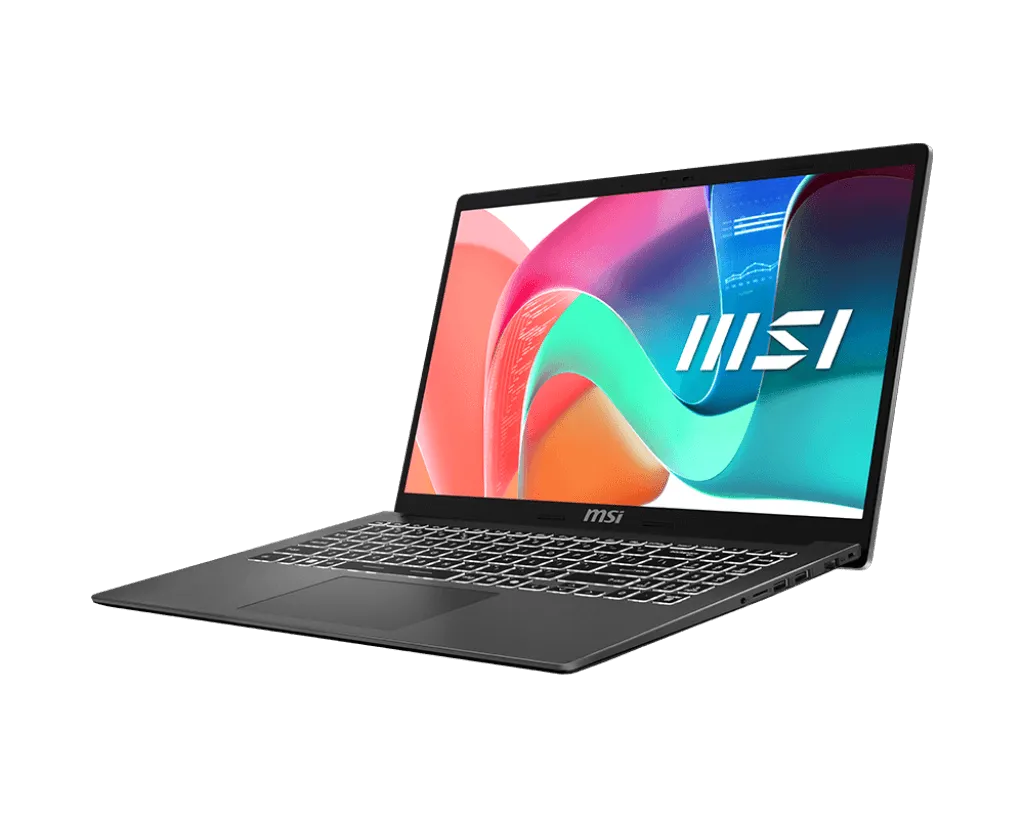 NB MSI Modern 15 F13MG-275XKZ 15.6" FHD IPS, Core i3-1315U/8GB DDR4/ 512GB SSD/Intel Iris/Dos/Gray — фото 3