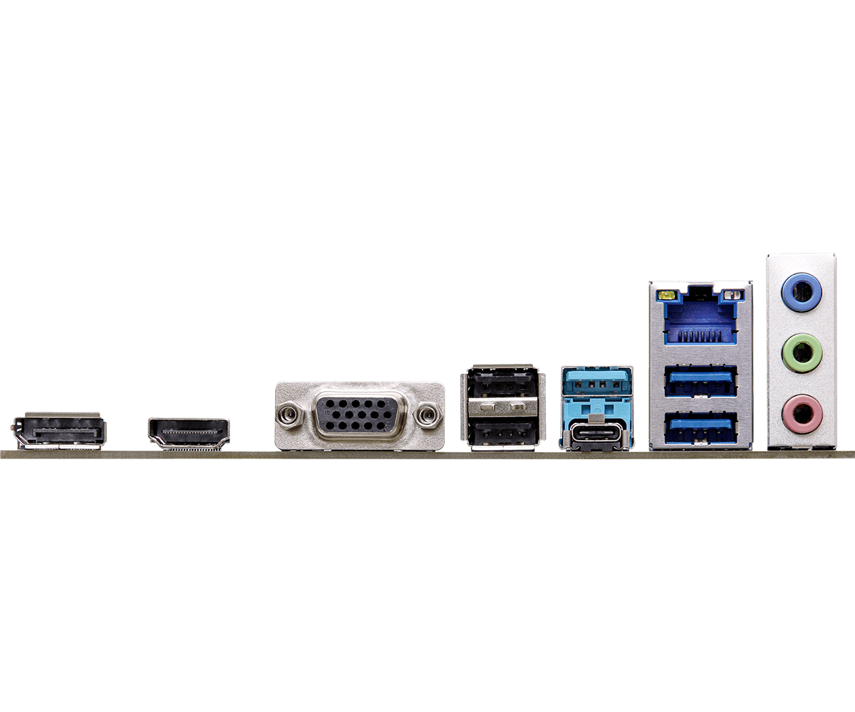 Материнская плата ASRock B760M-HDV/M.2 LGA1700 2xDDR5 4xSATA RAID M.2 VGA HDMI DP mATX