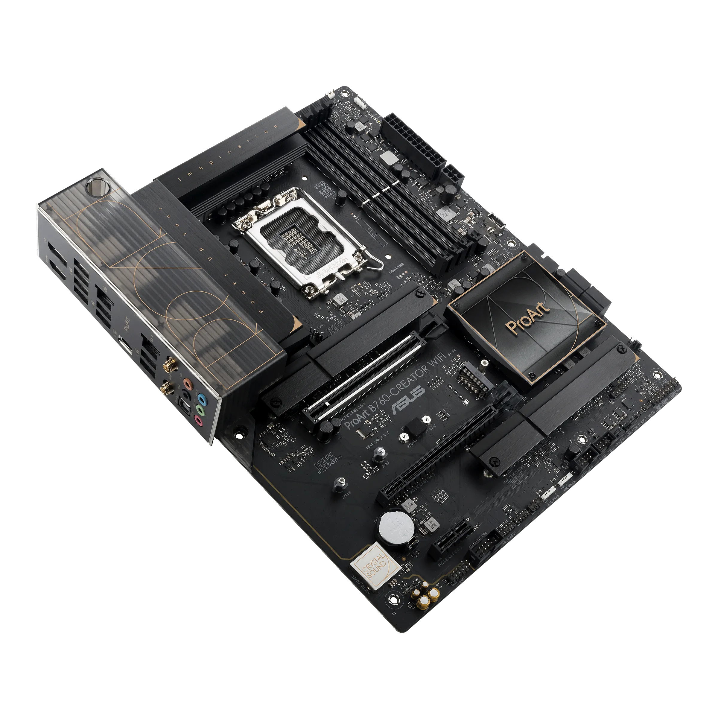 Материнская плата ASUS PROART B760-CREATOR WIFI LGA1700 4xDDR5 4xSATA3 3xM.2 RAID HDMI DP ATX — фото 5