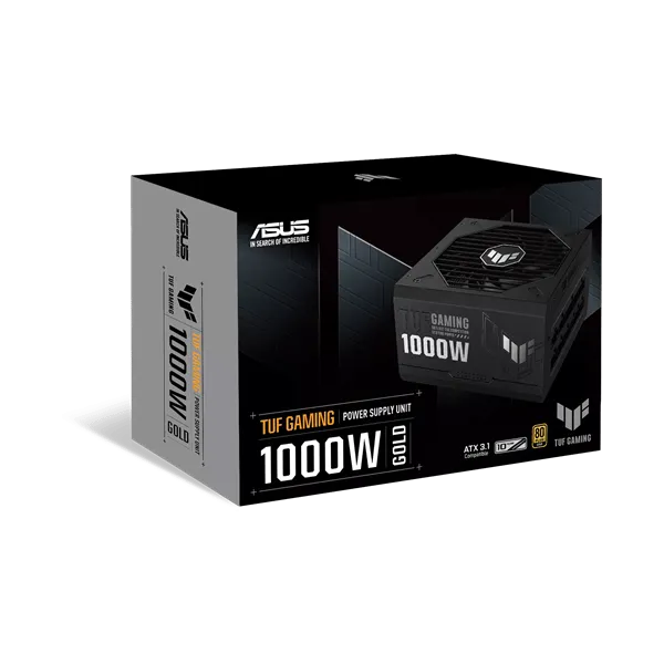 Блок питания ASUS 1000W, TUF Gaming 1000W Gold, Full Modular, 80+ GOLD, КПД 92%, TUF-GAMING-1000G — фото 10