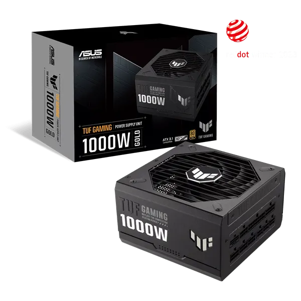 Блок питания ASUS 1000W, TUF Gaming 1000W Gold, Full Modular, 80+ GOLD, КПД 92%, TUF-GAMING-1000G — фото 11