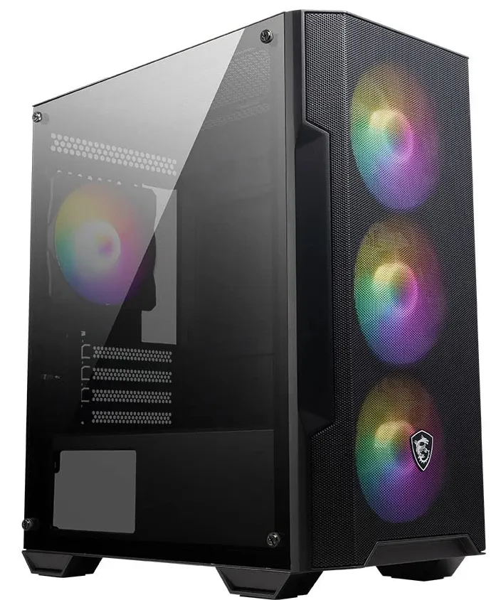 Компьютерный корпус MSI MAG FORGE M100A mATX/Mini-ITX 1x3.5" 2x2.5" 1xUSB3.2  4xRGB Fan mATX — фото 5