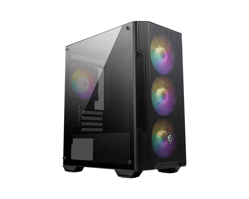 Компьютерный корпус MSI MAG FORGE M100A mATX/Mini-ITX 1x3.5" 2x2.5" 1xUSB3.2  4xRGB Fan mATX