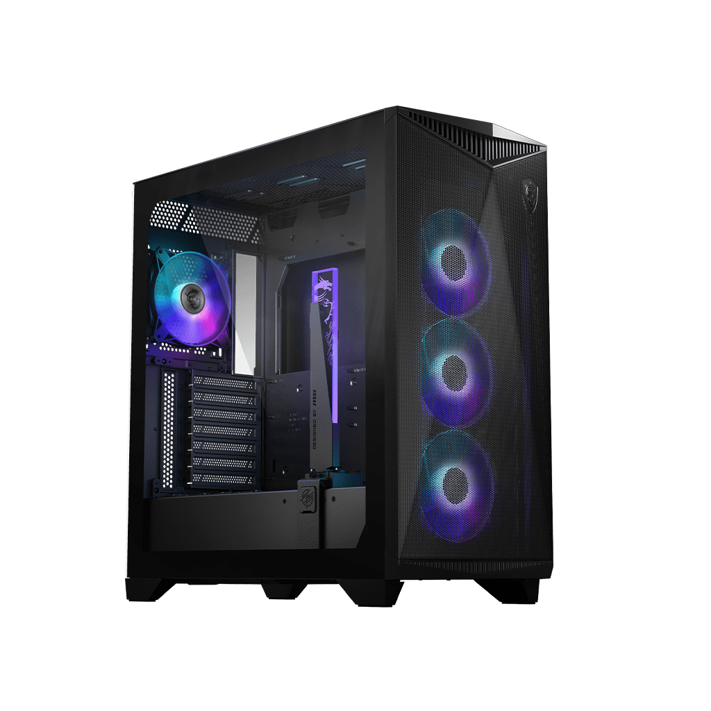 Компьютерный корпус MSI MPG GUNGNIR 300R AIRFLOW E-ATX/ATX/mATX/Mini-ITX, 3xUSB 3.2, ARGB