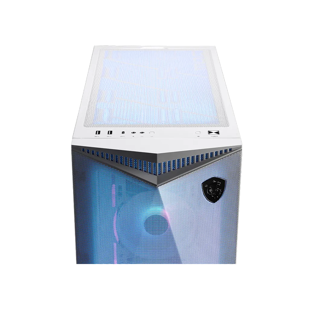 Компьютерный корпус MSI MPG GUNGNIR 300R AIRFLOW E-ATX/ATX/mATX/Mini-ITX, 3xUSB 3.2, ARGB WHITE — фото 8