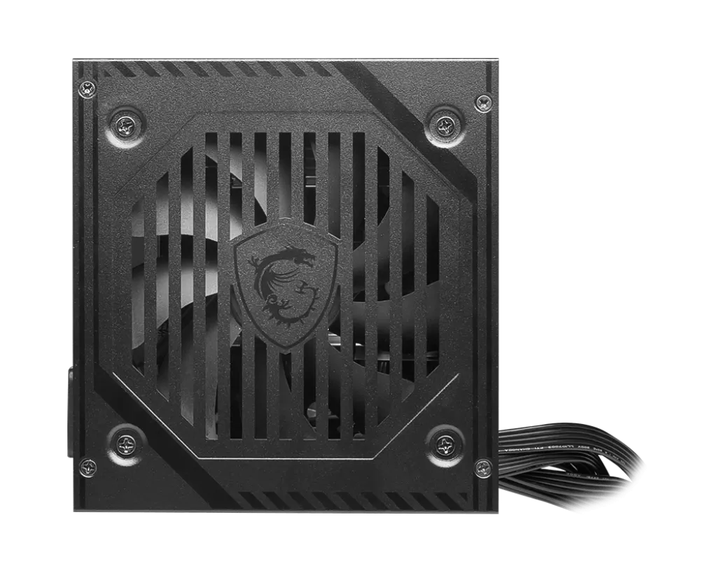 Блок питания MSI  600W, MAG A600DN, Non Modular, ATX, 80+, КПД >80%, Fan 120mm, Черный — фото 6
