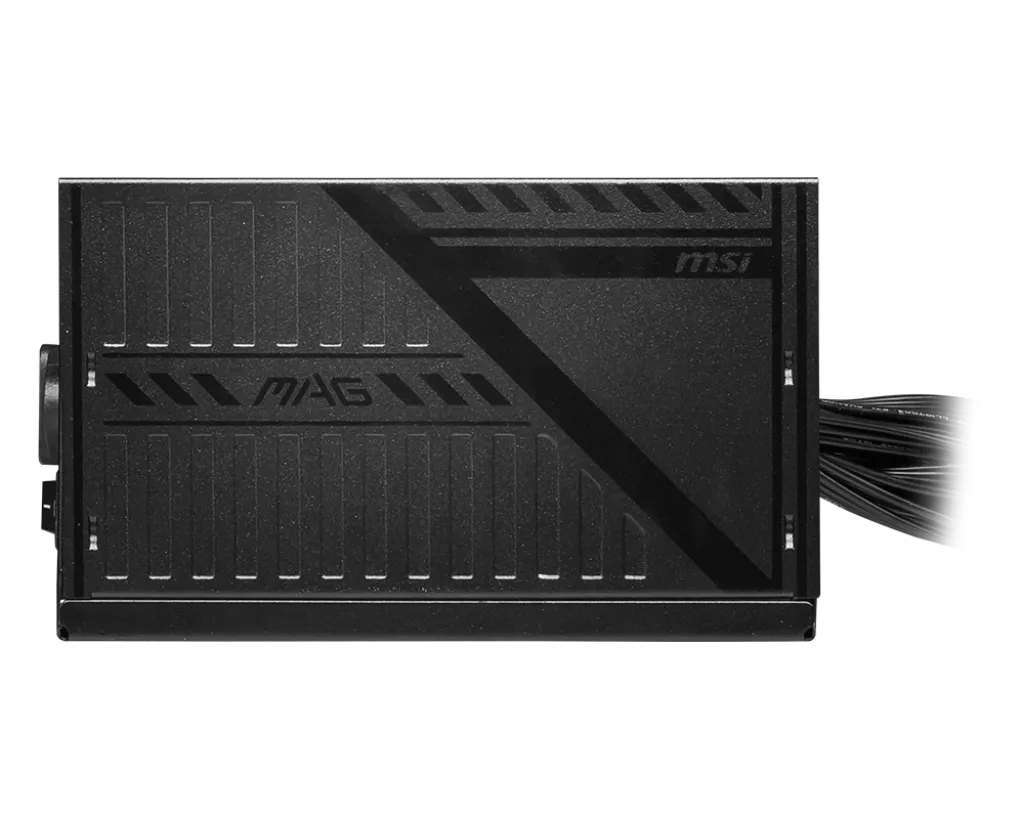 Блок питания MSI  600W, MAG A600DN, Non Modular, ATX, 80+, КПД >80%, Fan 120mm, Черный — фото 5