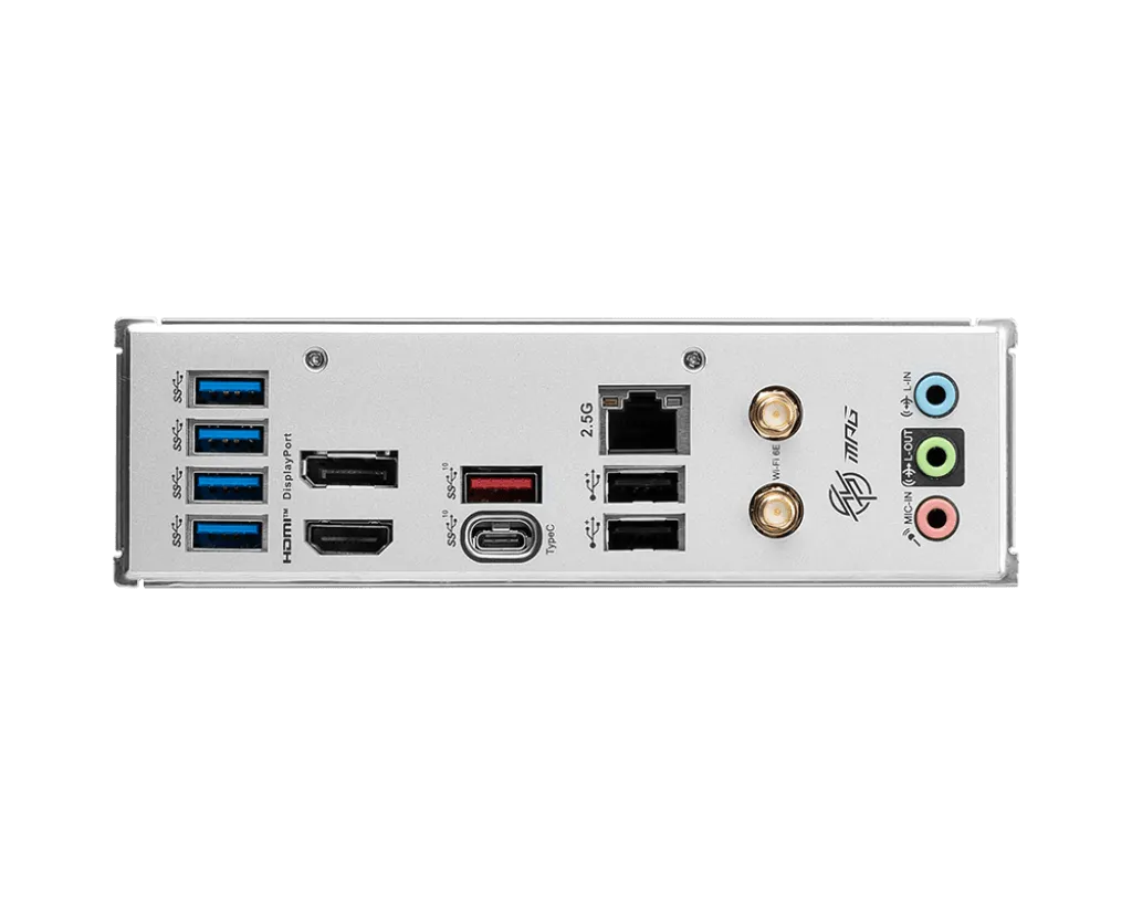 Материнская плата MSI MPG B760I EDGE WIFI LGA1700 2xDDR5 4xSATA3 2xM.2 HDMI DP M-ITX — фото 2