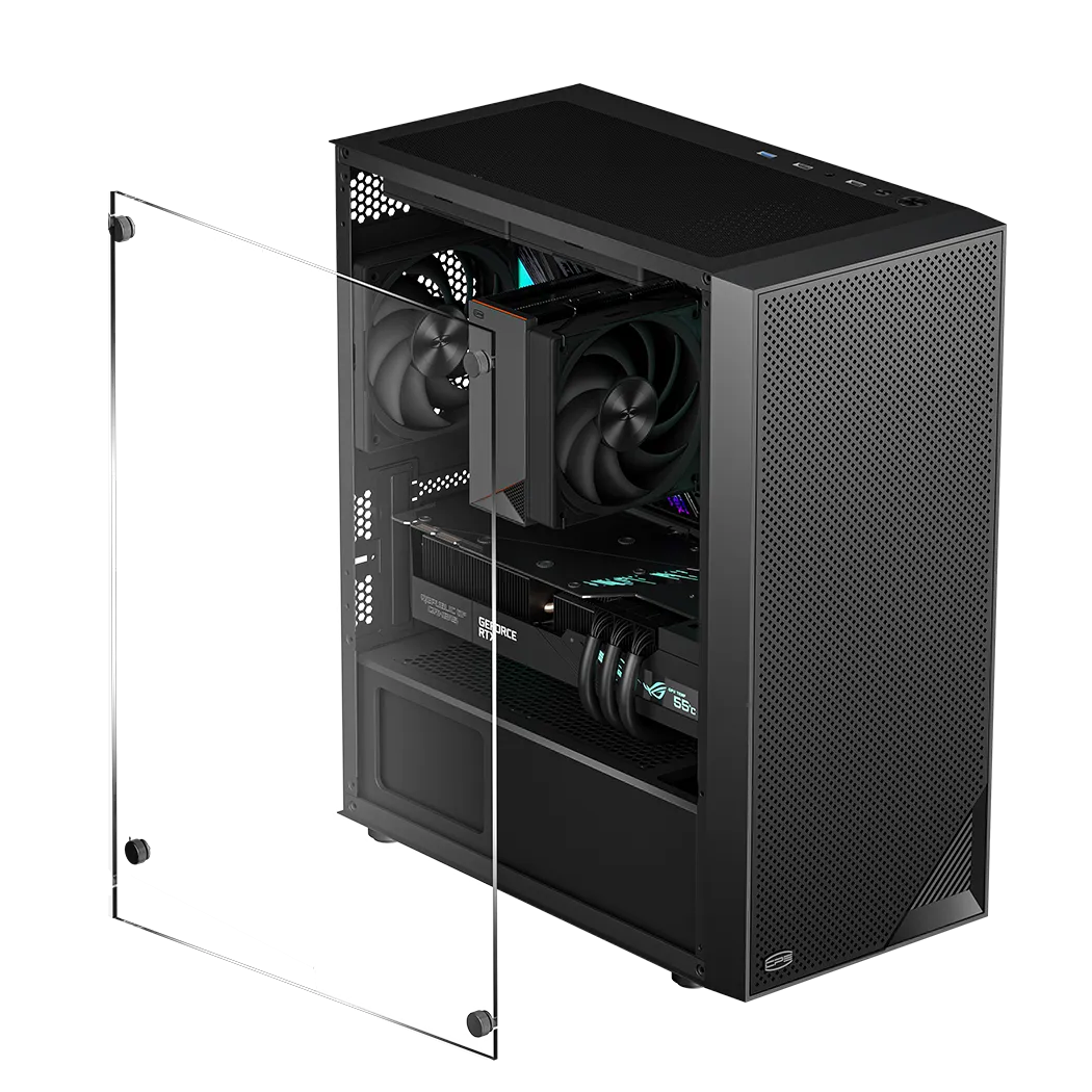 Корпус PCCooler C3B310 BK mATX/ITX USB3.0, 2xUSB2.0 Black — фото 3