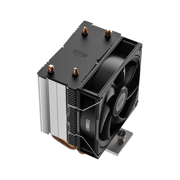 Вентилятор для процессора PCCooler R200 TDP 110W 3-pin 115X/1200/1700/AM4/AM5 Черный — фото 2