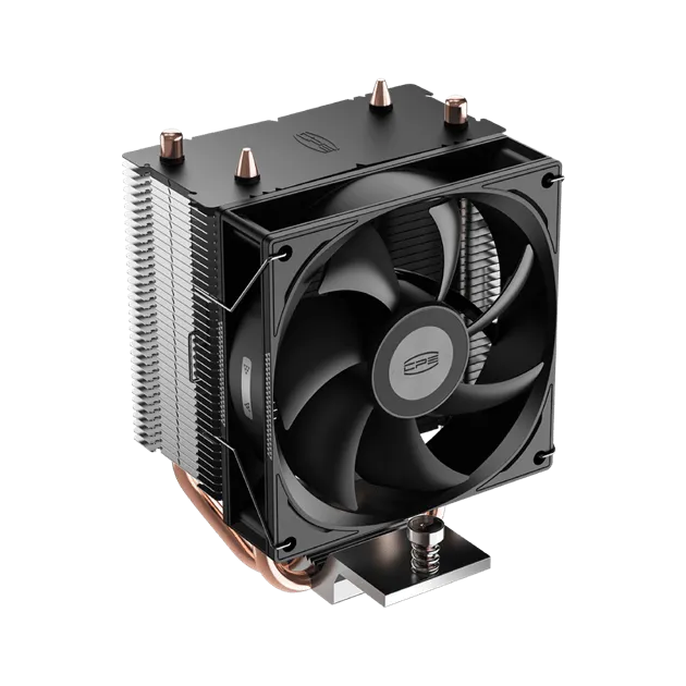 Вентилятор для процессора PCCooler R200 TDP 110W 3-pin 115X/1200/1700/AM4/AM5 Черный